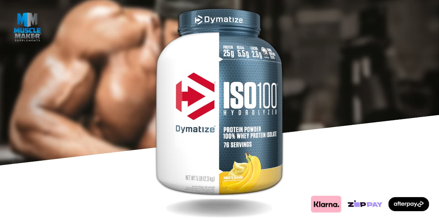 Dymatize ISO100 Protein Banner