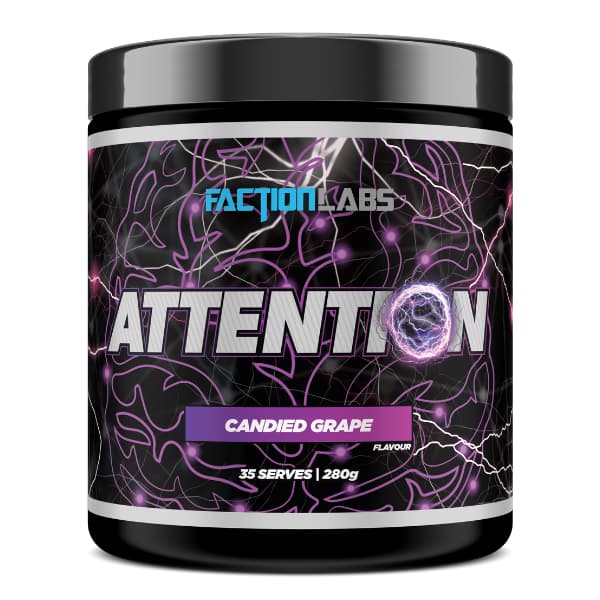 Faction Labs Attention Nootropic - Candied Grape