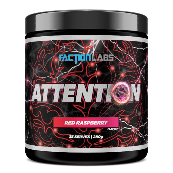 Faction Labs Attention Nootropic - Red Raspberry