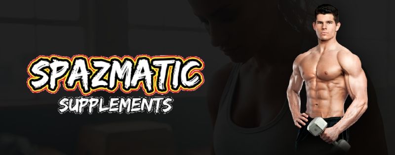 Spazmatic Supplements Logo Banner