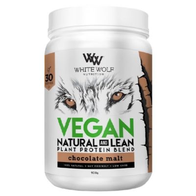 White Wolf Nutrition Natural + Lean Vegan Protein - Chocolate
