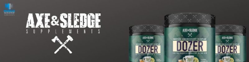 Axe & Sledge Dozer Sleep Aid Banner
