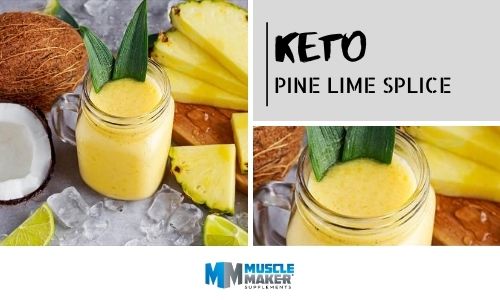 Keto Pine Lime Splice Recipe Banner
