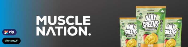 Muscle Nation Daily Greens Payment Banner