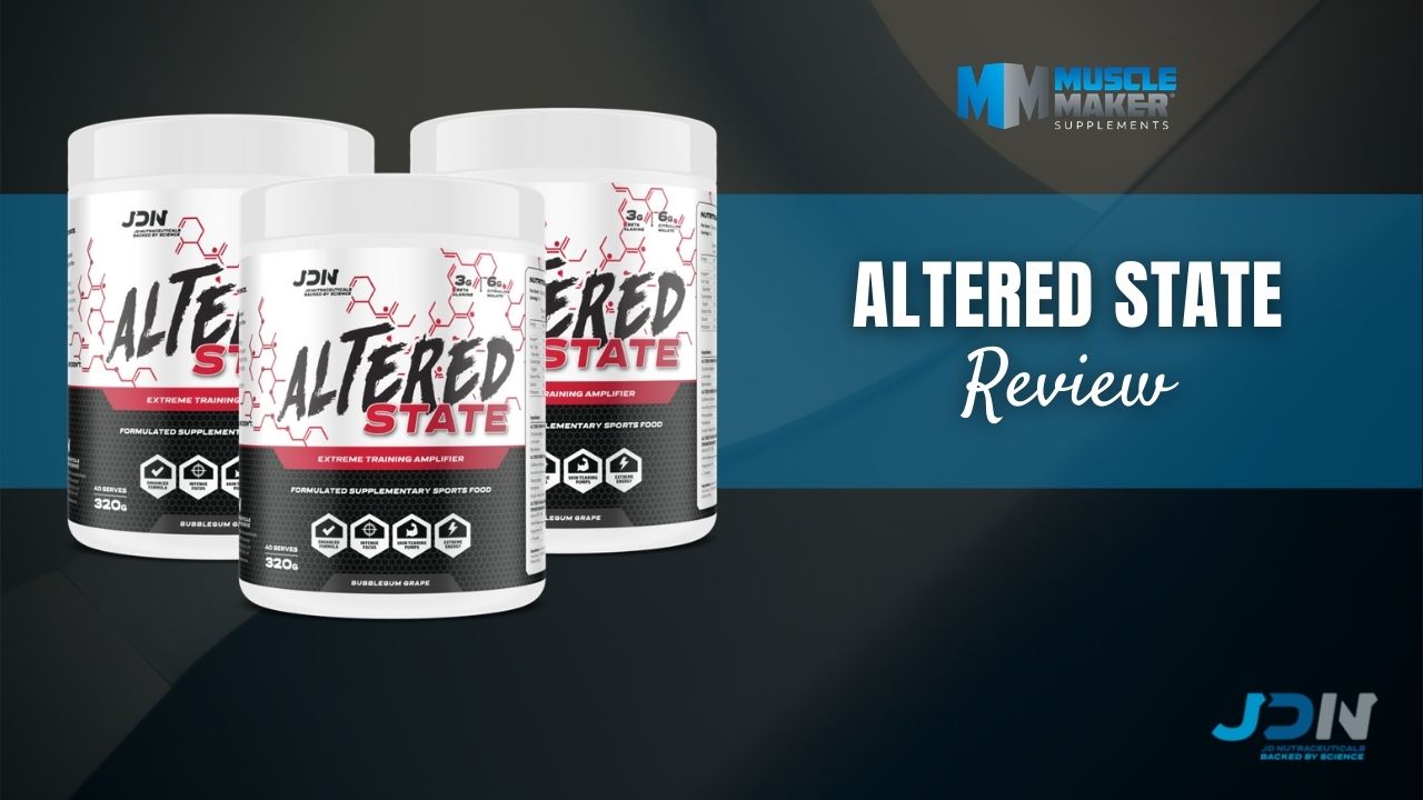 JD Nutraceuticals Altered State Pre Workout Review Thumbnail