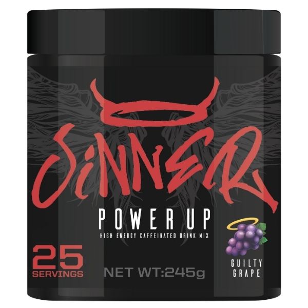 Sinner Supps Sinner Power Up pre Workout - Guilty Grape