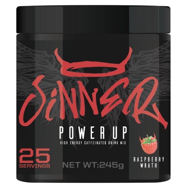 Sinner Supps Sinner Power Up pre Workout - Raspberry Wrath
