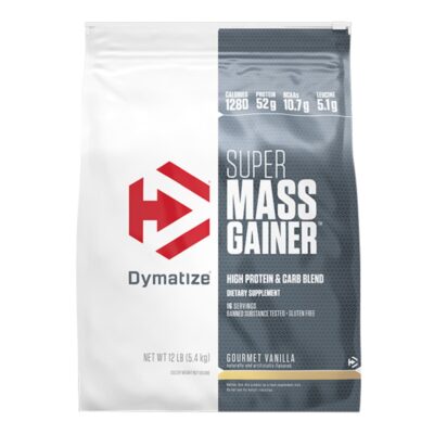 Dymatize Super Mass Gainer 12lb - Gourmet Vanilla