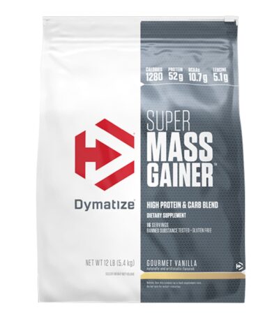 Dymatize Super Mass Gainer 12lb - Gourmet Vanilla