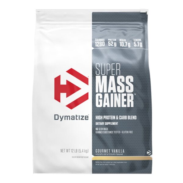 Dymatize Super Mass Gainer 12lb - Gourmet Vanilla