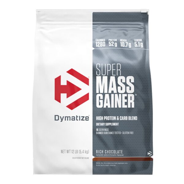 Dymatize Super Mass Gainer 12lb - Rich Chocolate