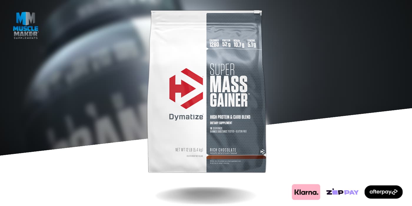 Dymatize Super Mass Gainer protein Banner