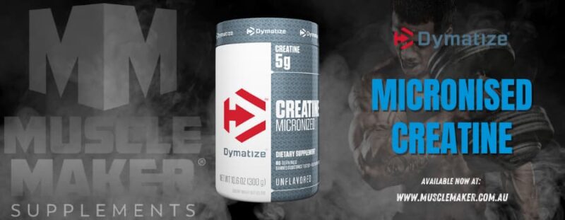 Dymatize micronised creatine banner