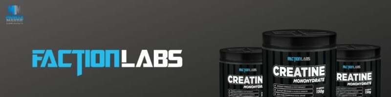 Faction Labs Creatine Monohydrate Banner