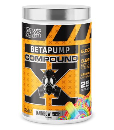 Max's Protein Betapump Compound X - Rainbow Rush