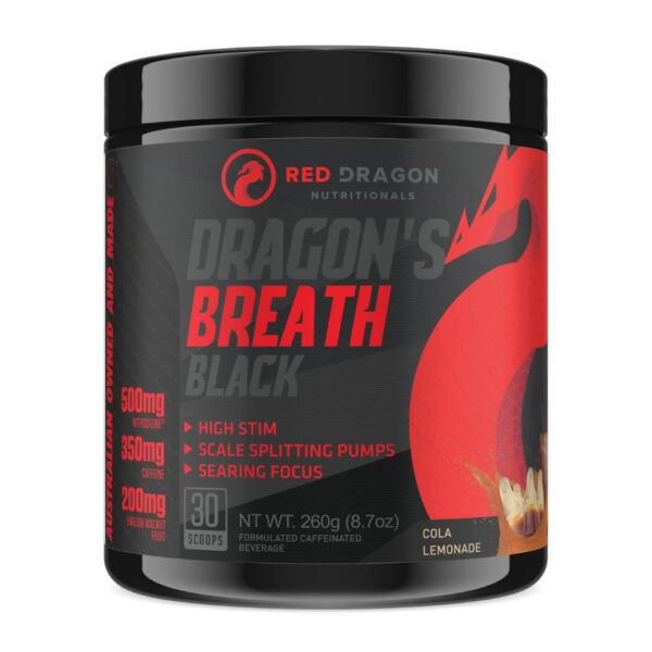Red Dragon Nutritionals Dragon's Breath Black - Cola Lemonade