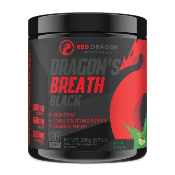Red Dragon Nutritionals Dragon's Breath Black - Green Cordial