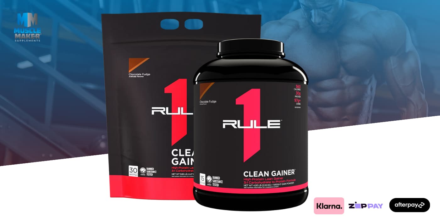 Rule 1 Proteins R1 Clean Gainer Mass Protein Banner
