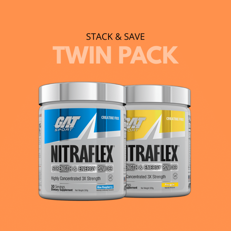 GAT Sport Nitraflex Twin Pack