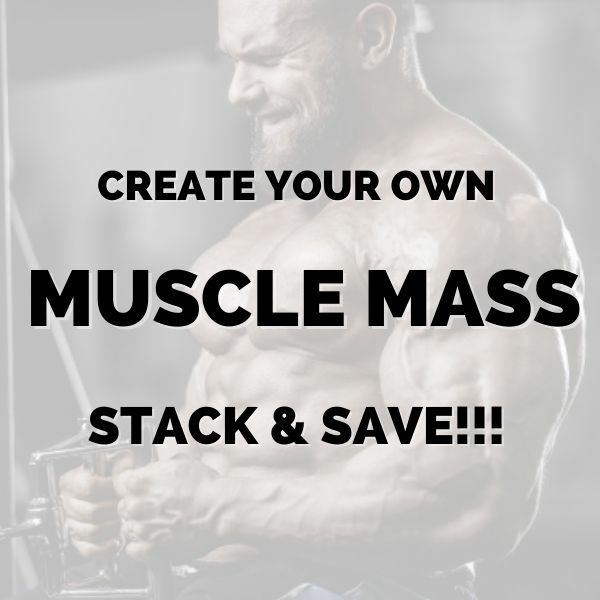 Create your own Muscle mass stack & save