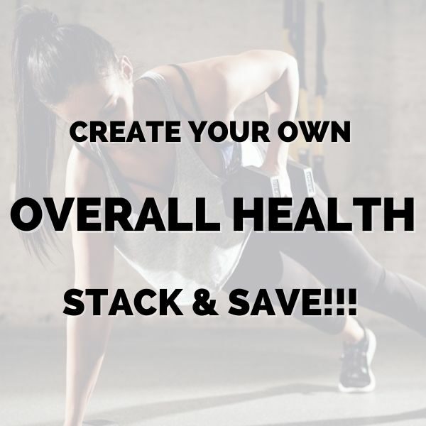 Create your own overall health stack & save