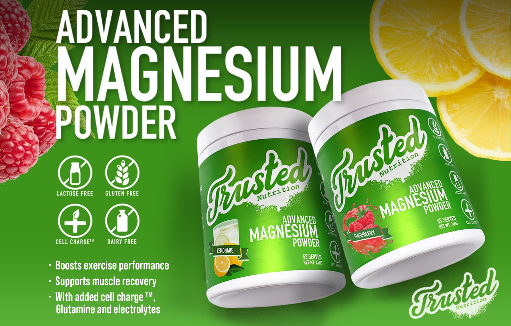 Trusted Nutrition Advanced Magnesium Banner