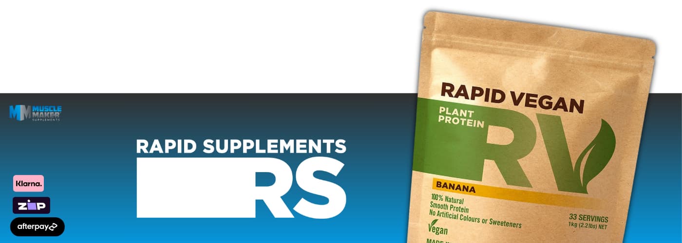 Rapid Supplements Vegan Plant Protein Payment Banner