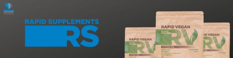 Rapid Supplements Vegan Protein Banner