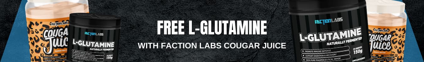 Faction labs cougar juice free l-glutamine product (1)