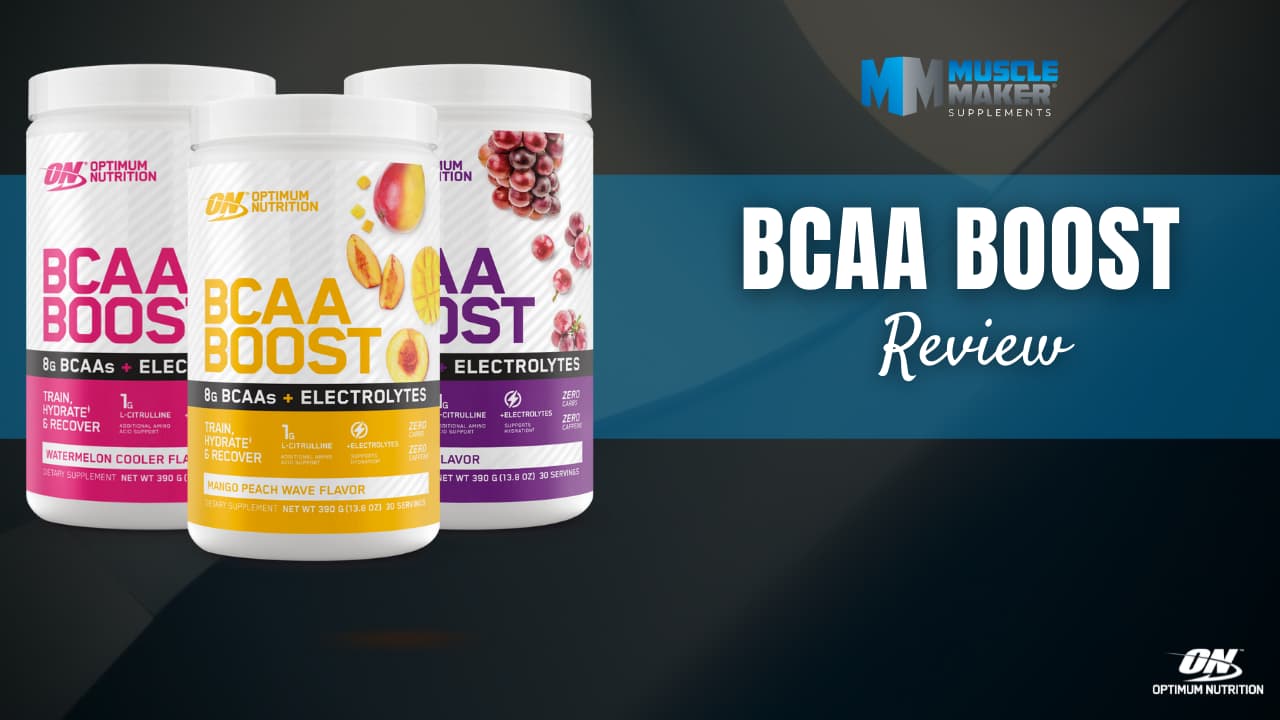 Optimum Nutrition BCAA Boost Amino review Thumbnail