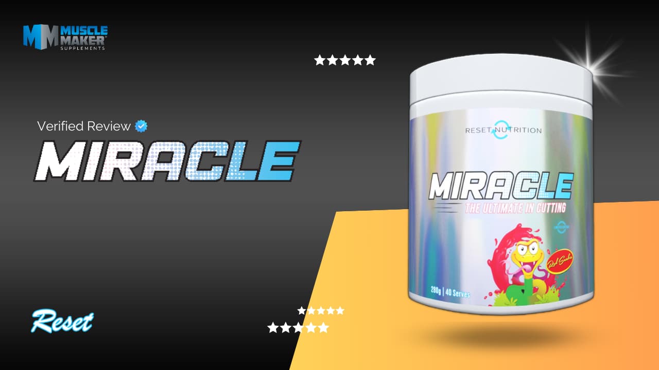 Reset Nutrition Miracle Thermogenic fat burner review Thumbnail