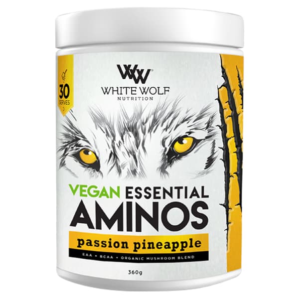 White Wolf Nutrition Vegan Essential Aminos - Passion Pineapple