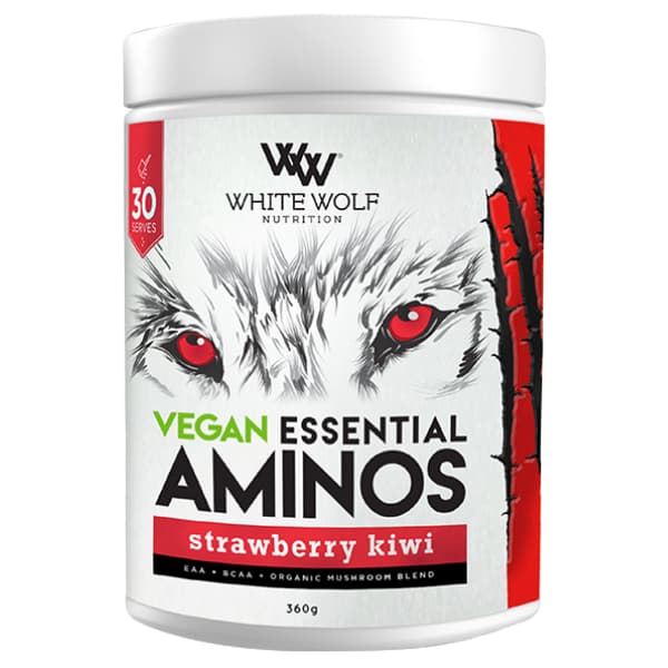 White Wolf Nutrition Vegan Essential Aminos - Strawberry Kiwi