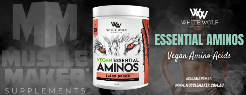 White Wolf Nutrition Vegan Essential Aminos banner 2