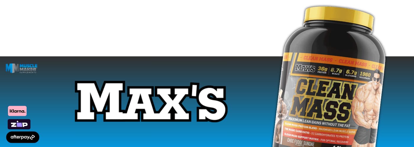 Max's Clean Mass Payment Banner