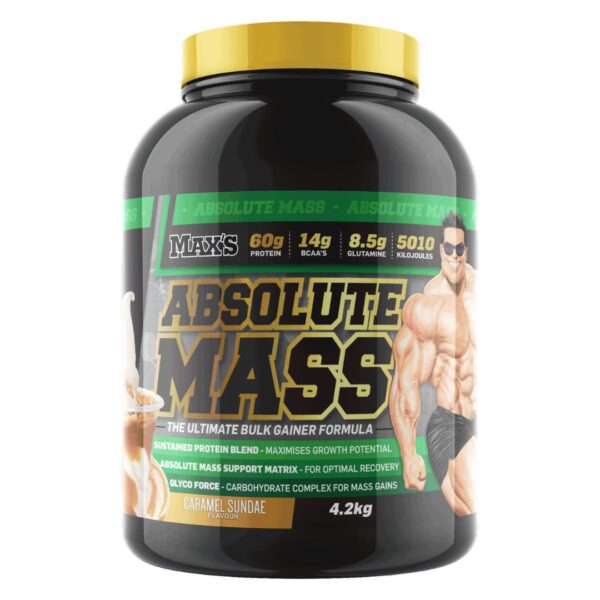 Max's Protein Absolute Mass 4.2kg - Caramel Sundae