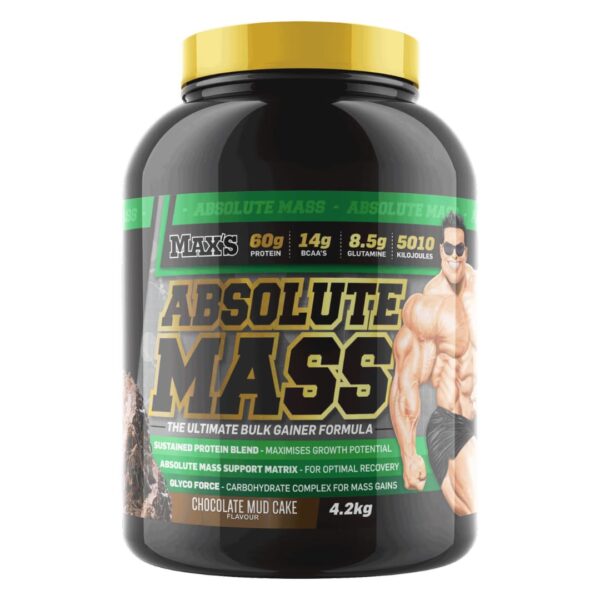 Max's Protein Absolute Mass 4.2kg - Choc Mud Cake