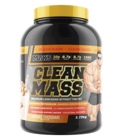 Max's Protein Clean Mass 2.27kg - Caramel Thickshake