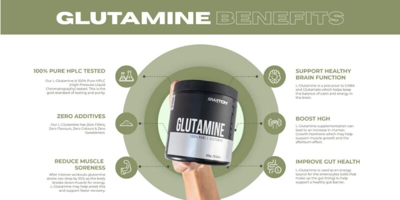 Switch L-Glutamine benefits