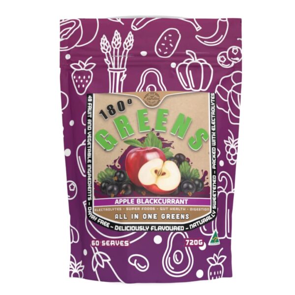 180 Degrees Nutrition Greens - Apple Blackcurrant
