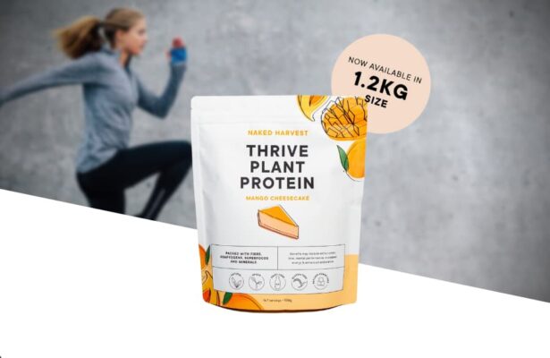Naked Harvest Thrive Plant protein product