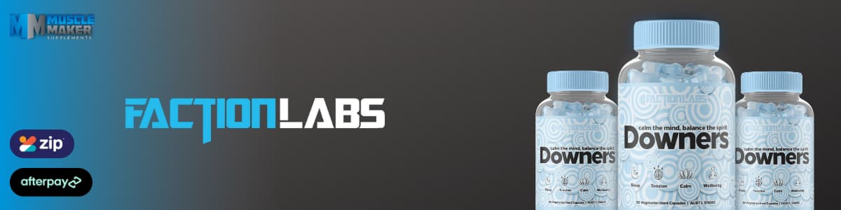 Faction Labs Downers Payment Banner