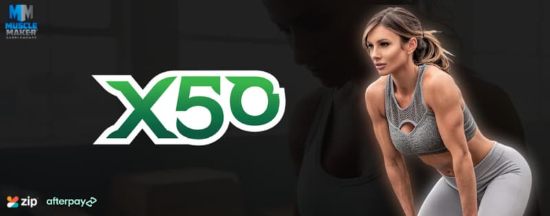 x50 green tea supplements Logo Banner