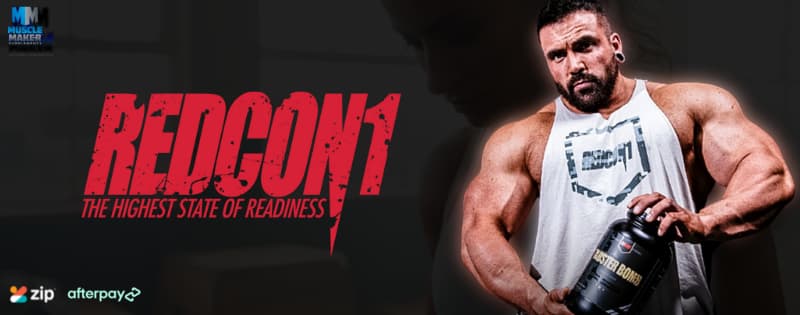 Redcon1 supplements Logo Banner