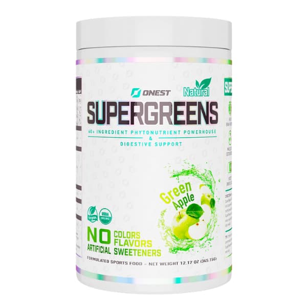 Onest Health Supplements - Supergreens - Green Apple