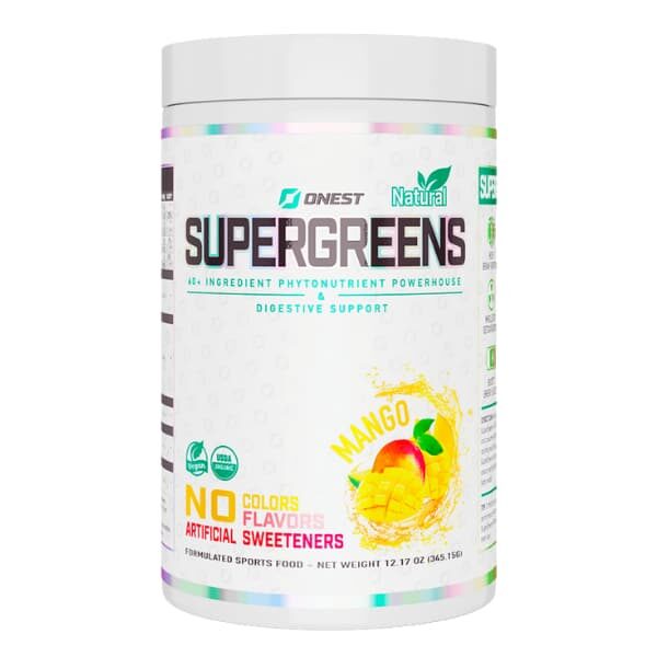 Onest Health Supplements - Supergreens - Mango