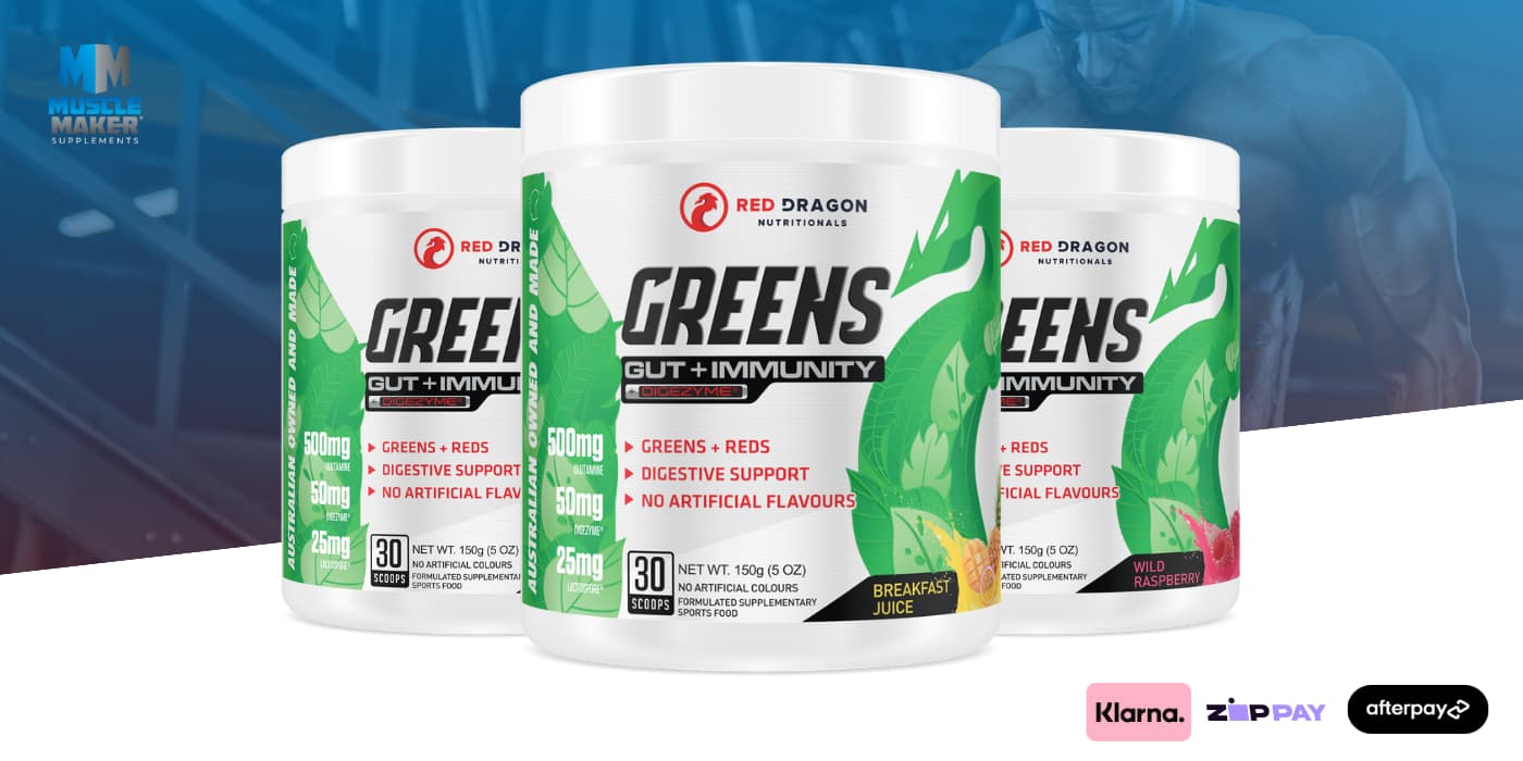 Red Dragon Nutritionals Greens Banner