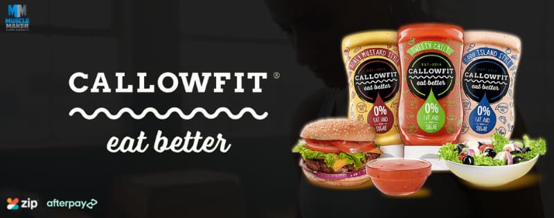 Callowfit Sauces Supplements Logo Banner