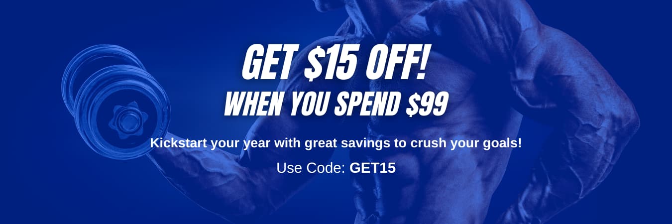 GET $15 OFF when you spend $99+