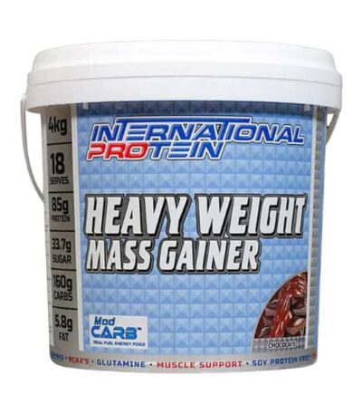 International Protein Heavy Weight Mass Gainer 4kg - Chocolate